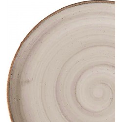 Prato 27cm Raso Cerâmica Corona Caoba Cinza